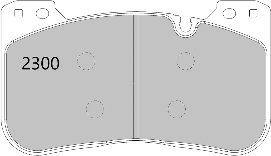 BMW G80 M3 Front Performance Brake Pads 2300 only for 395mm disc cars ProComp S1