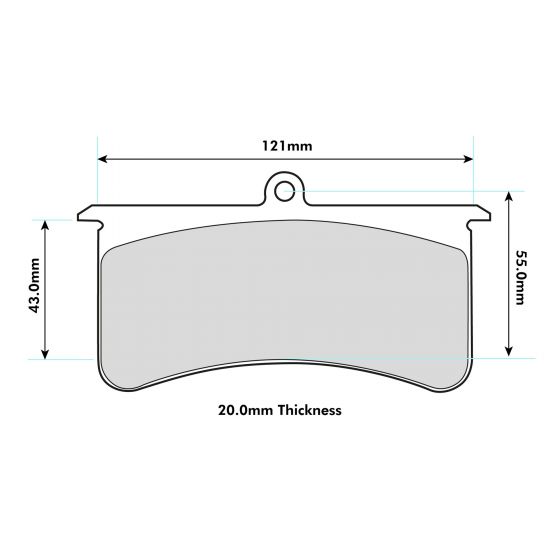 Willwood Pads To Fit Wilwood Superlite 4 & 6 Piston Calipers 8073 ProRace