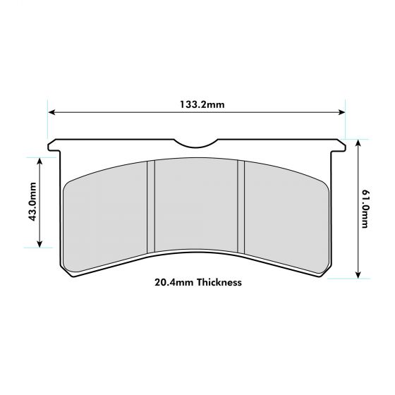 Willwood Brake Pads To Fit AP Racing CP8350   Wilwood Billet Superlite Calipers 8274PR ProRace
