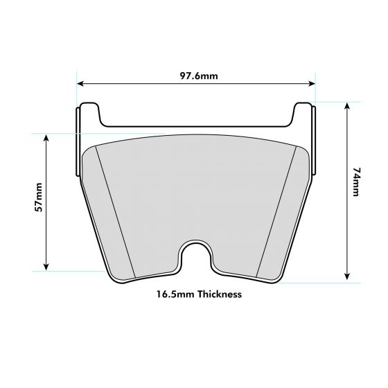A5 (8T3) RS5 quattro  2010 on PBS front Pads 8580 8 pads ProTrack