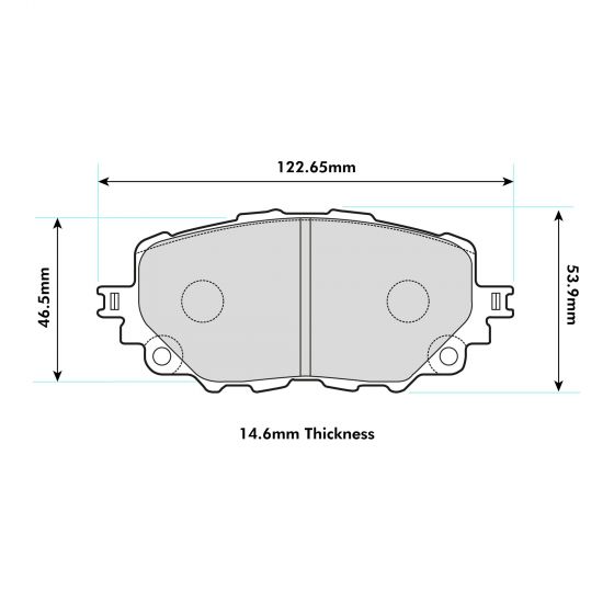 MX5 MK4 Front ProRace Pads 2015>now  8745PR