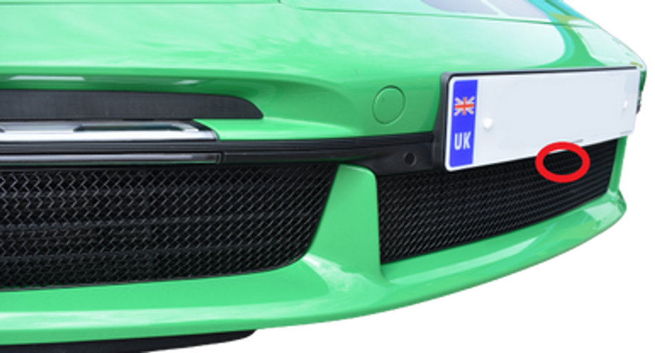 Zunsport Full Grille Set for Porsche Carrera 992 Turbo With FDC