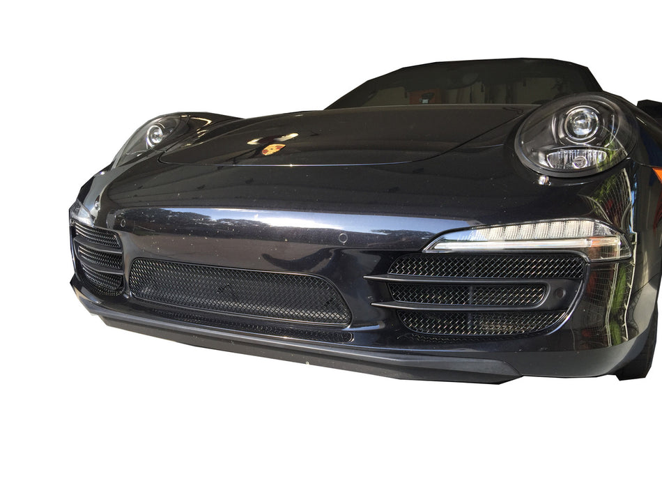 Zunsport Full Front Grille Set for Porsche Carrera 991 4S With Parking Sensors in Moulding