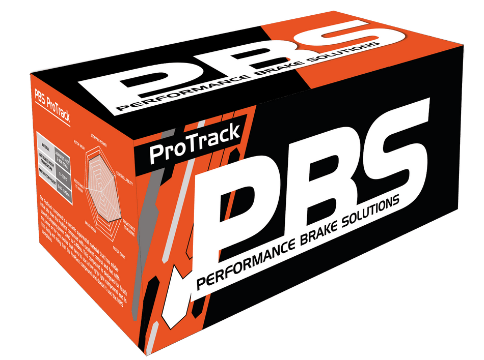 Honda Civic Ep3 Rear Performance Brake Pads 1142 ProTrack