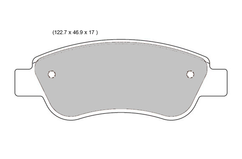 Peugeot 107 / 108 Front Performance Brake Pads 8419 ProRace