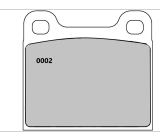 Hyundai I30 TCR Rear Performance Brake Pads 0002 ProComp R