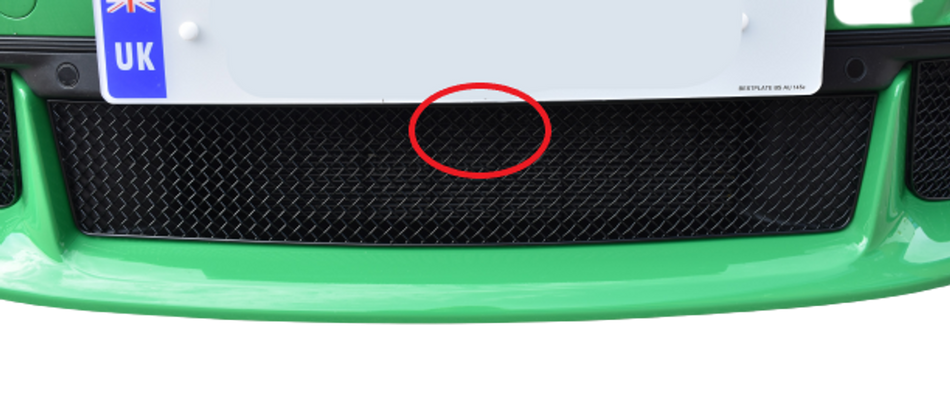 Zunsport Centre Grille for Porsche Carrera 992 Turbo With FDC