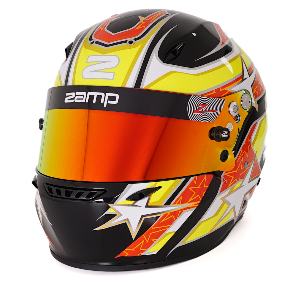 ZAMP ZR-72 Black / Red / Orange