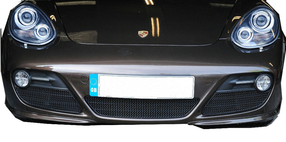 Zunsport Full Front Grille Set (Manual/PDK) for Porsche Cayman 987.2
