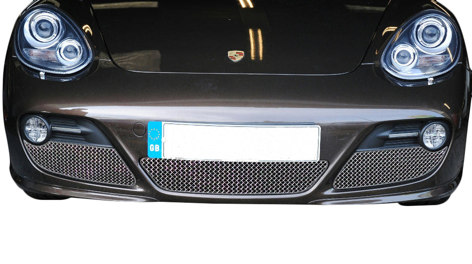 Zunsport Full Front Grille Set (Manual/PDK) for Porsche Cayman 987.2