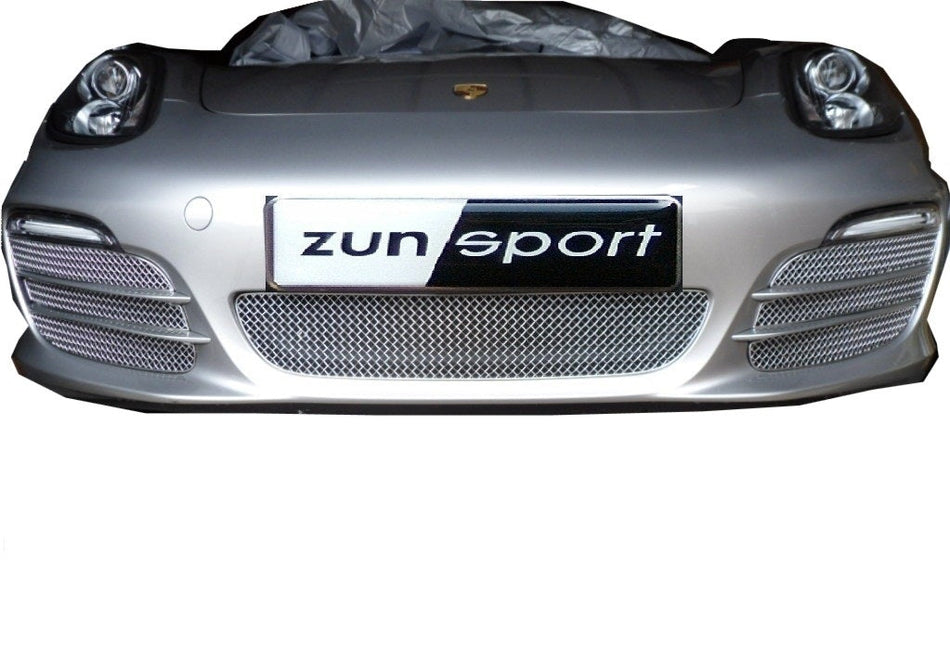 Zunsport Full Front Grille Set for Porsche Boxster 981 Without Sensors