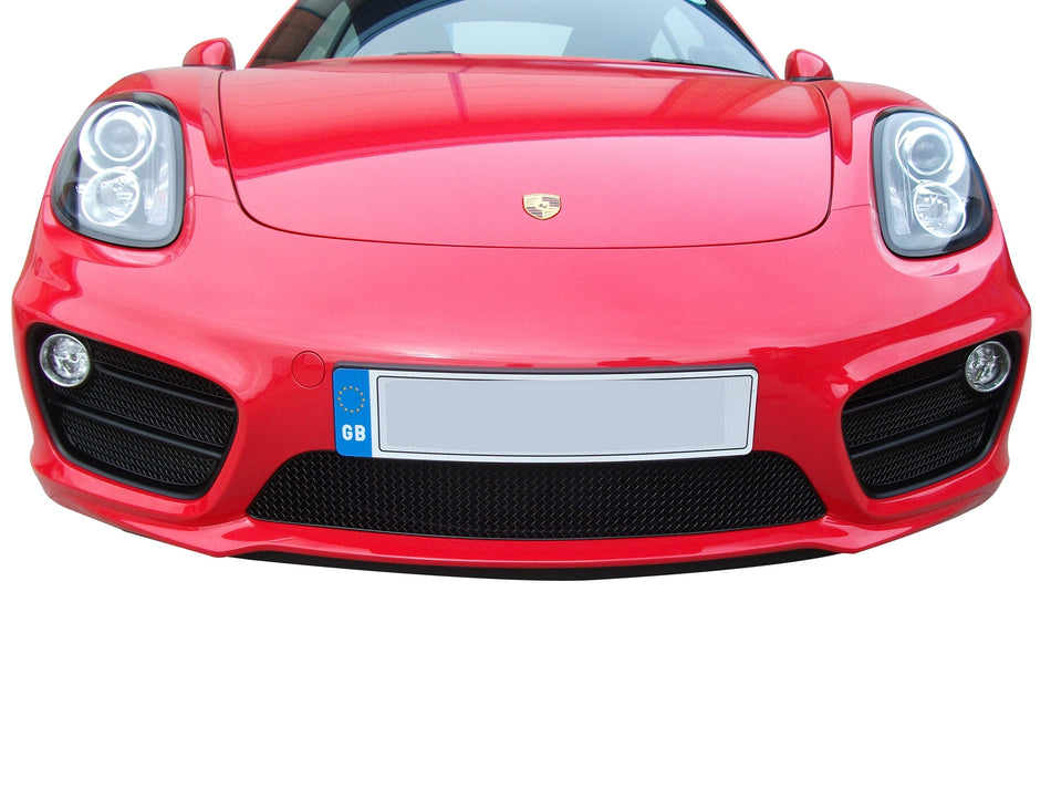 Zunsport Front Grille Set for Porsche Cayman 981 Without Sensors Manual / PDK