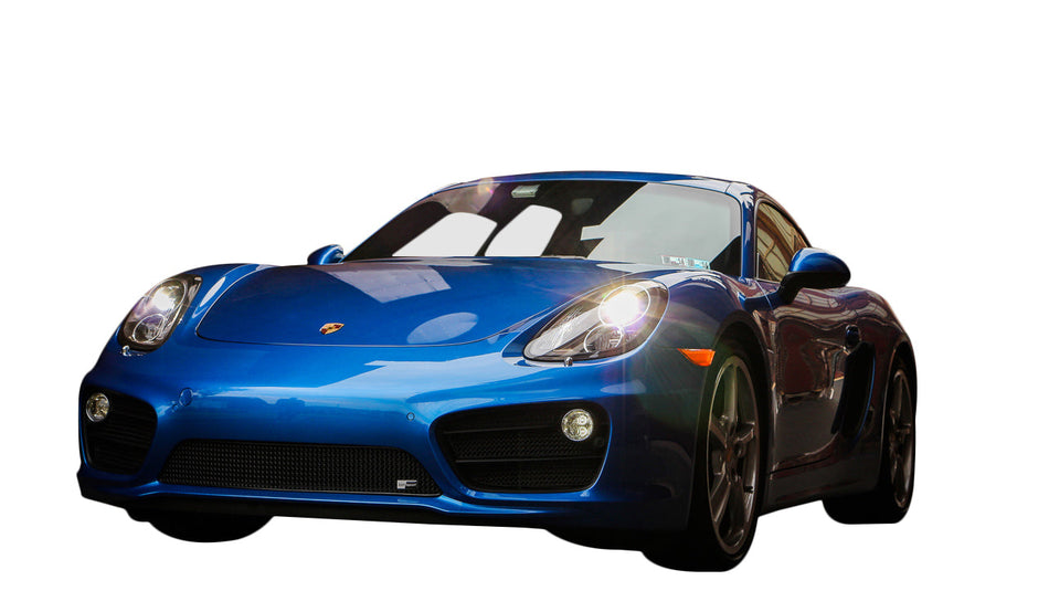 Zunsport Front Grille Set for Porsche Cayman 981 S With Sensors PDK