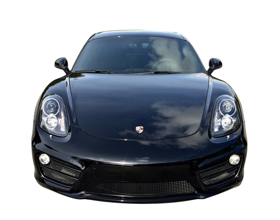 Zunsport Front Grille Set for Porsche Cayman 981 S Without Sensors PDK