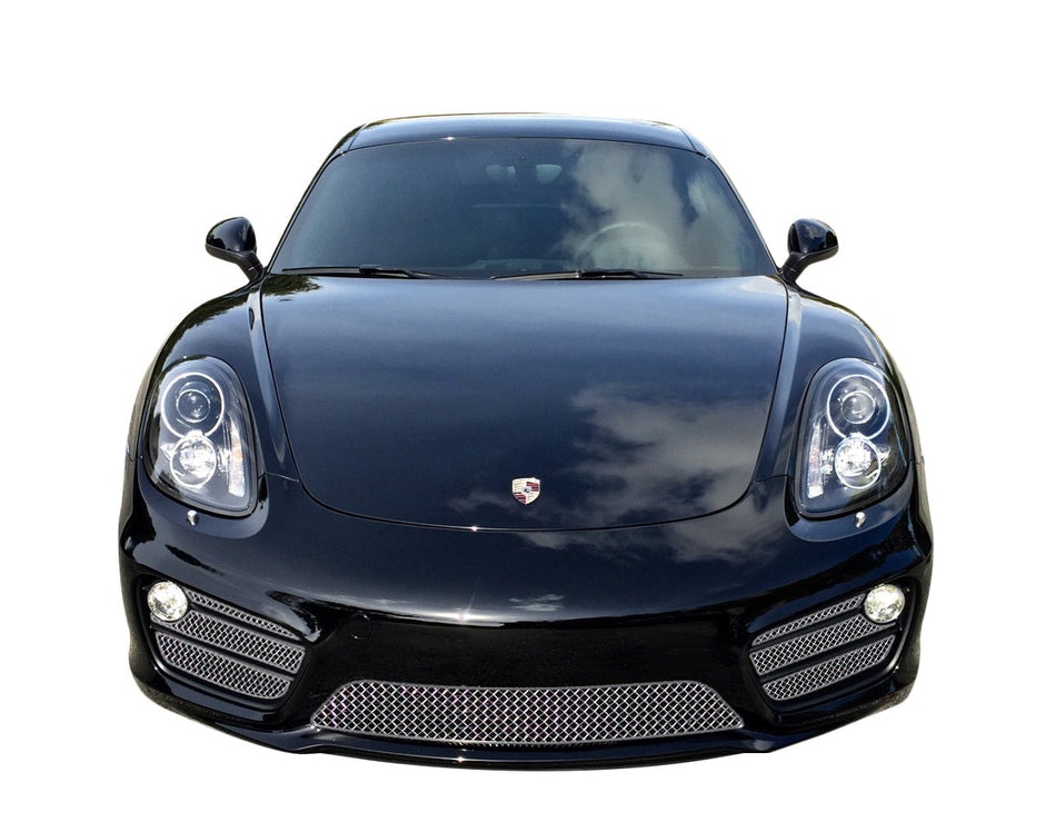 Zunsport Front Grille Set for Porsche Cayman 981 S Without Sensors PDK