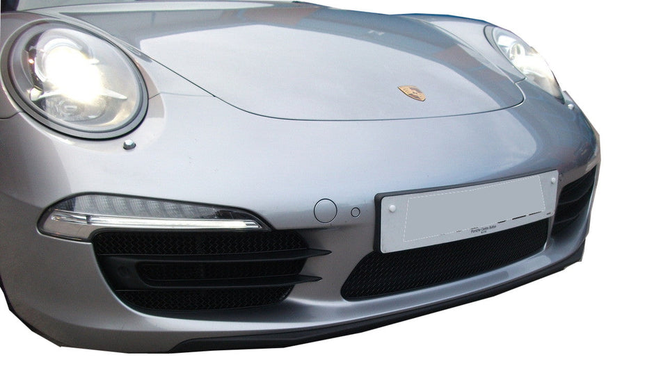 Zunsport Full Front Grille Set for Porsche Carrera 991 4S With Parking Sensors in Moulding