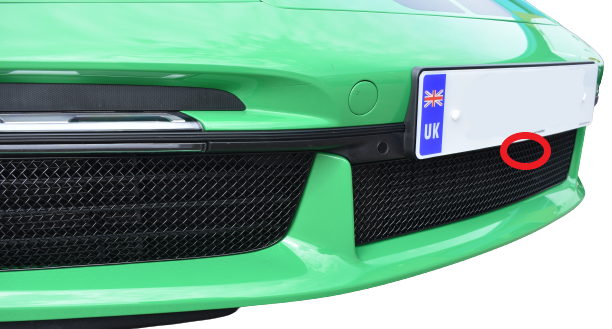 Zunsport Full Grille Set for Porsche Carrera 992 Turbo With FDC